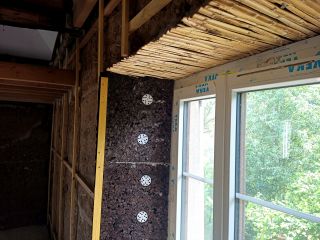 Correction thermique chaux chanvre banché